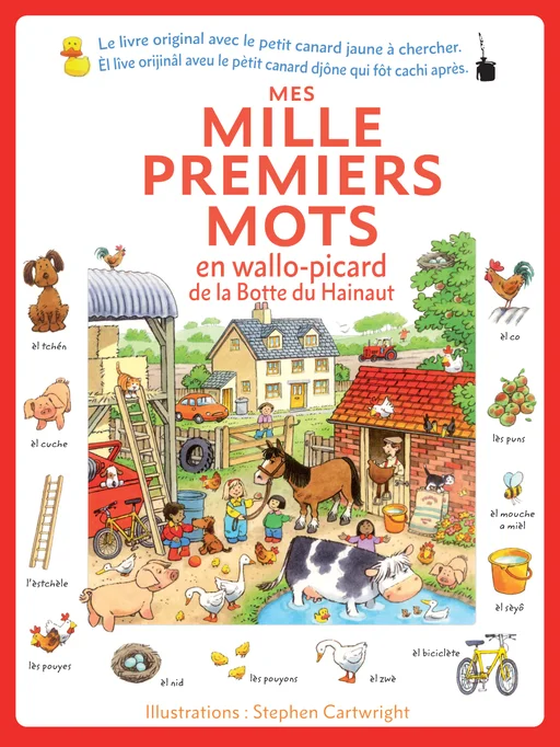 Meine ersten 1000 Wörter - Wallon-Picard de la Botte du Hainaut Mes mille premiers mots en wallo-picard de la Botte du Hainaut 